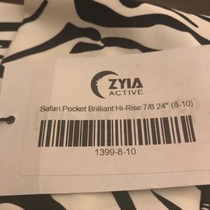 ZYIA safari pocket brilliant hi-rise 7/8 24”